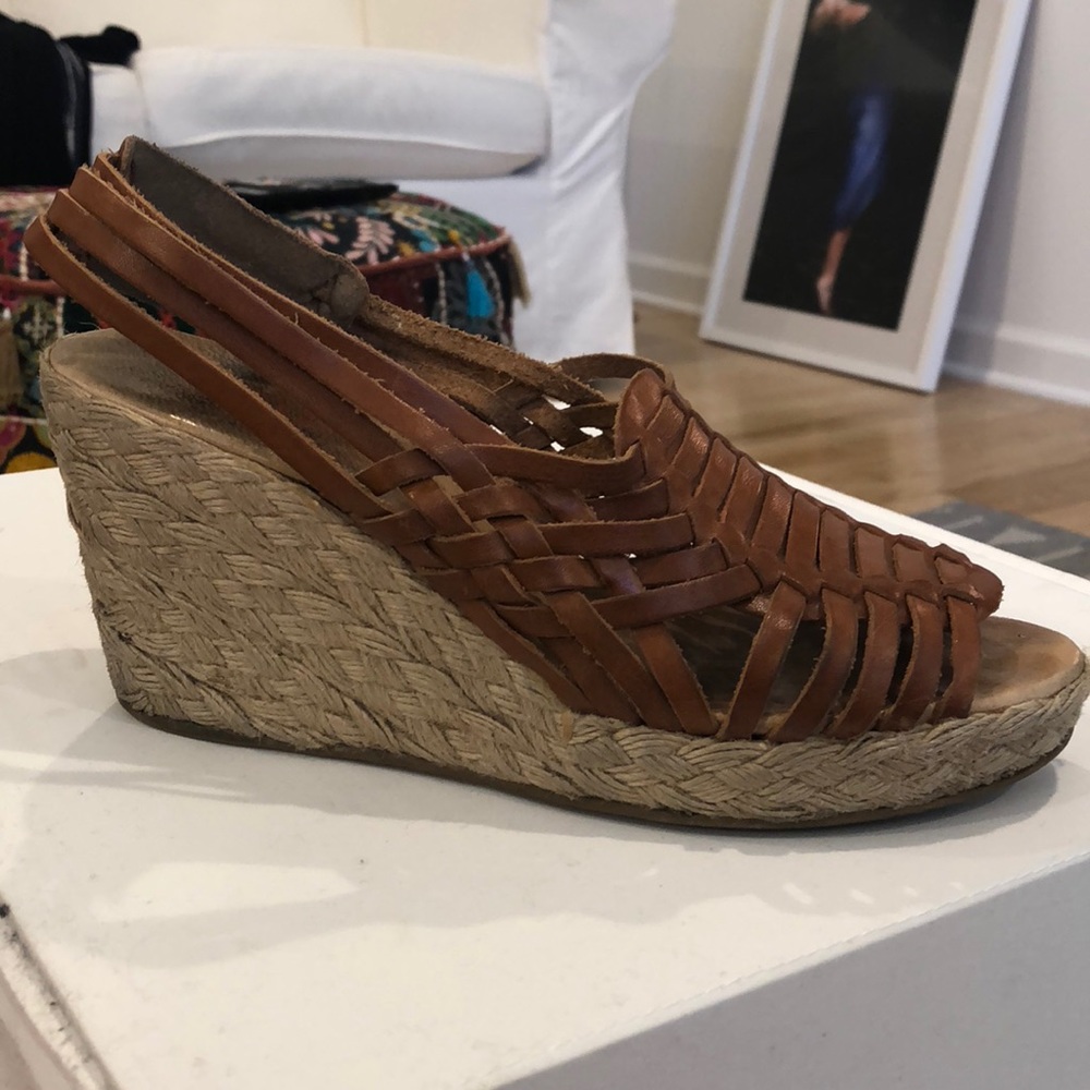 Leather wedges - Picture 2 of 4